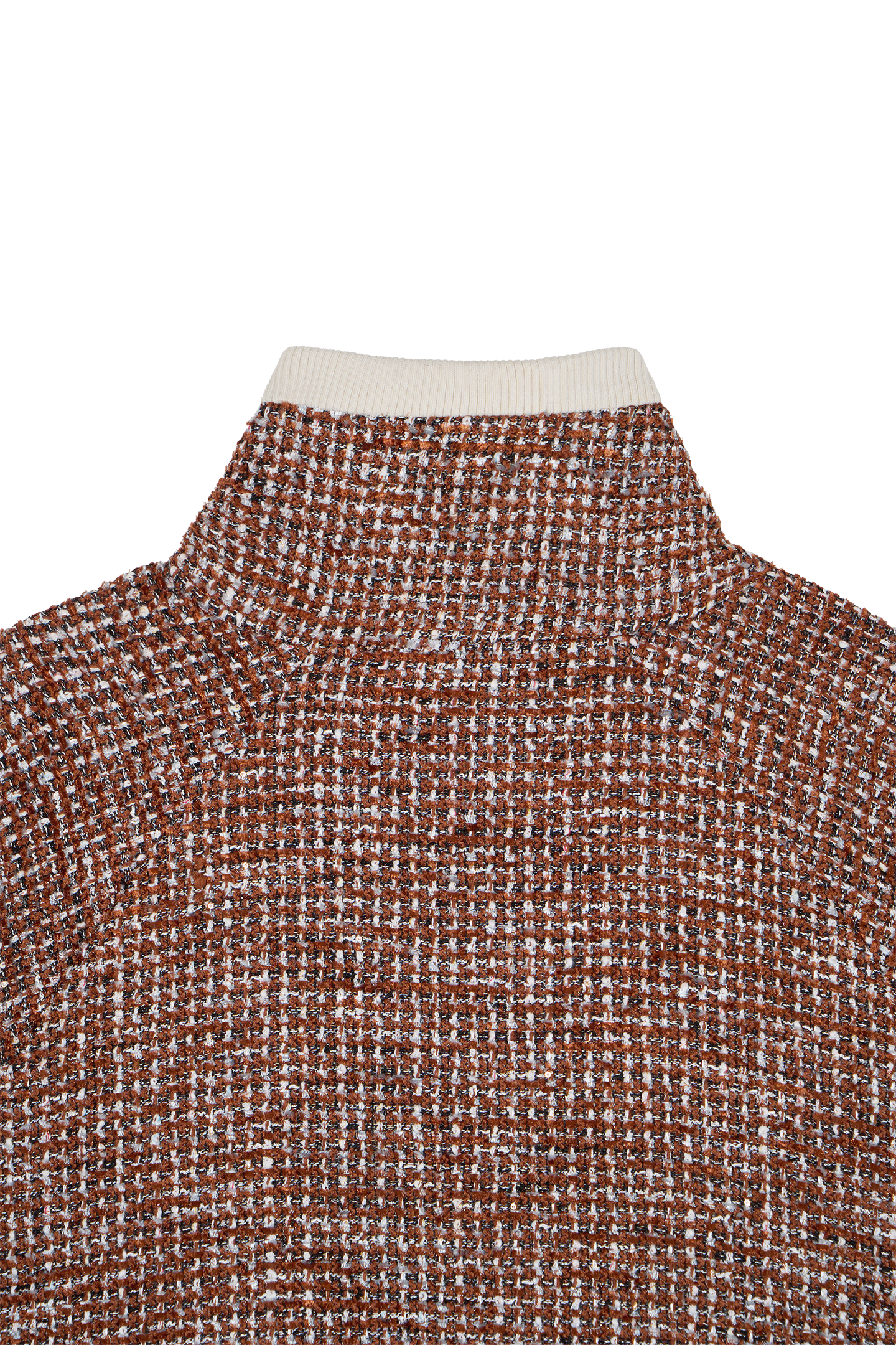 Tweed Jacket Rust Brown