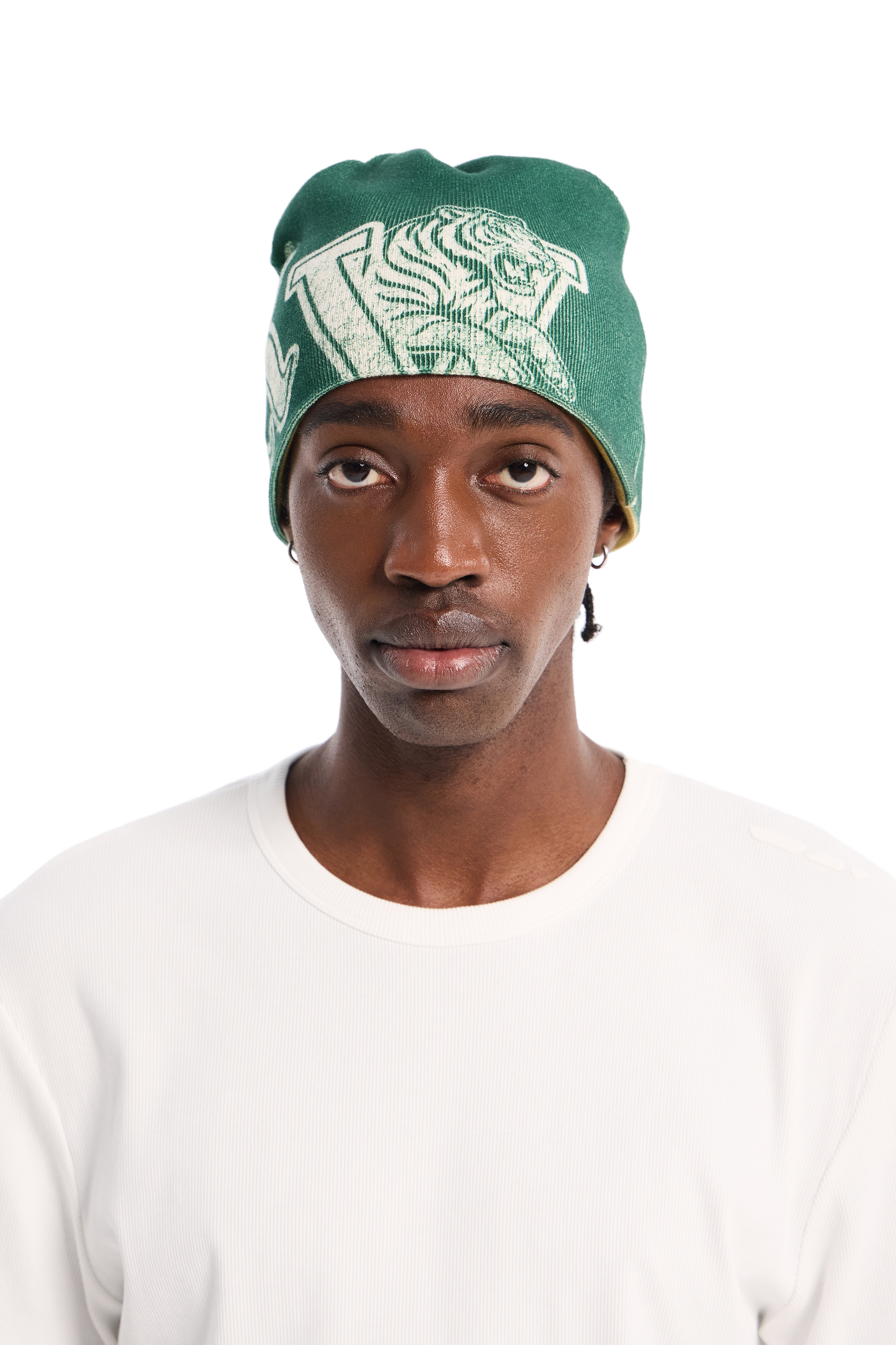 Reversible Beanie Green