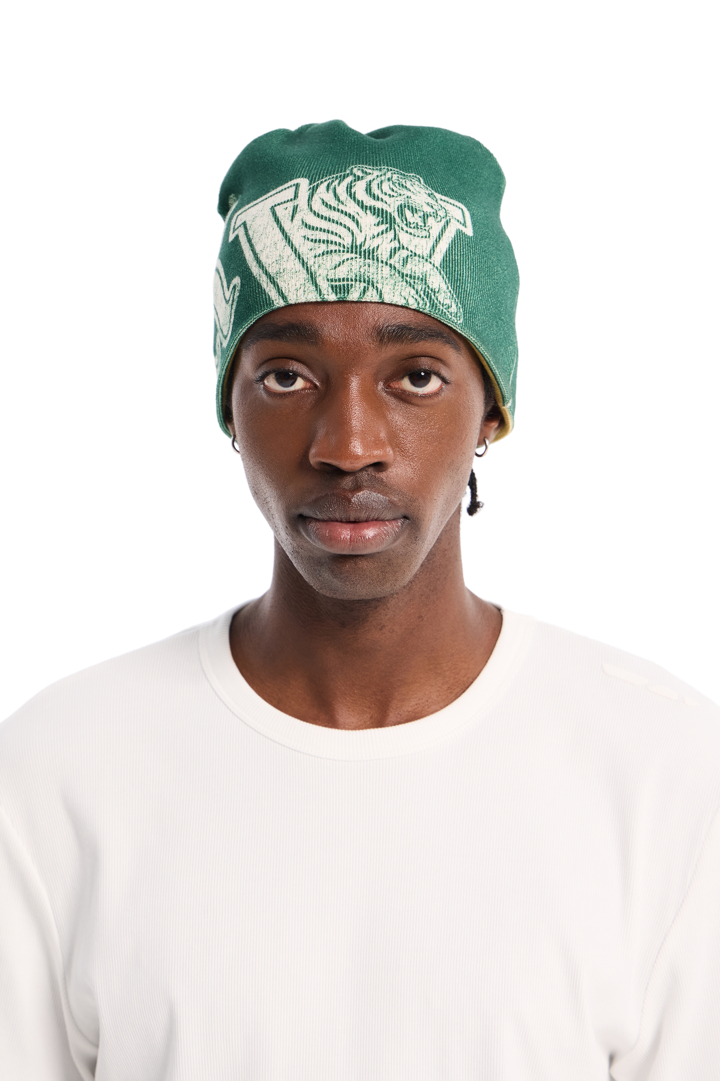 Reversible Beanie Green