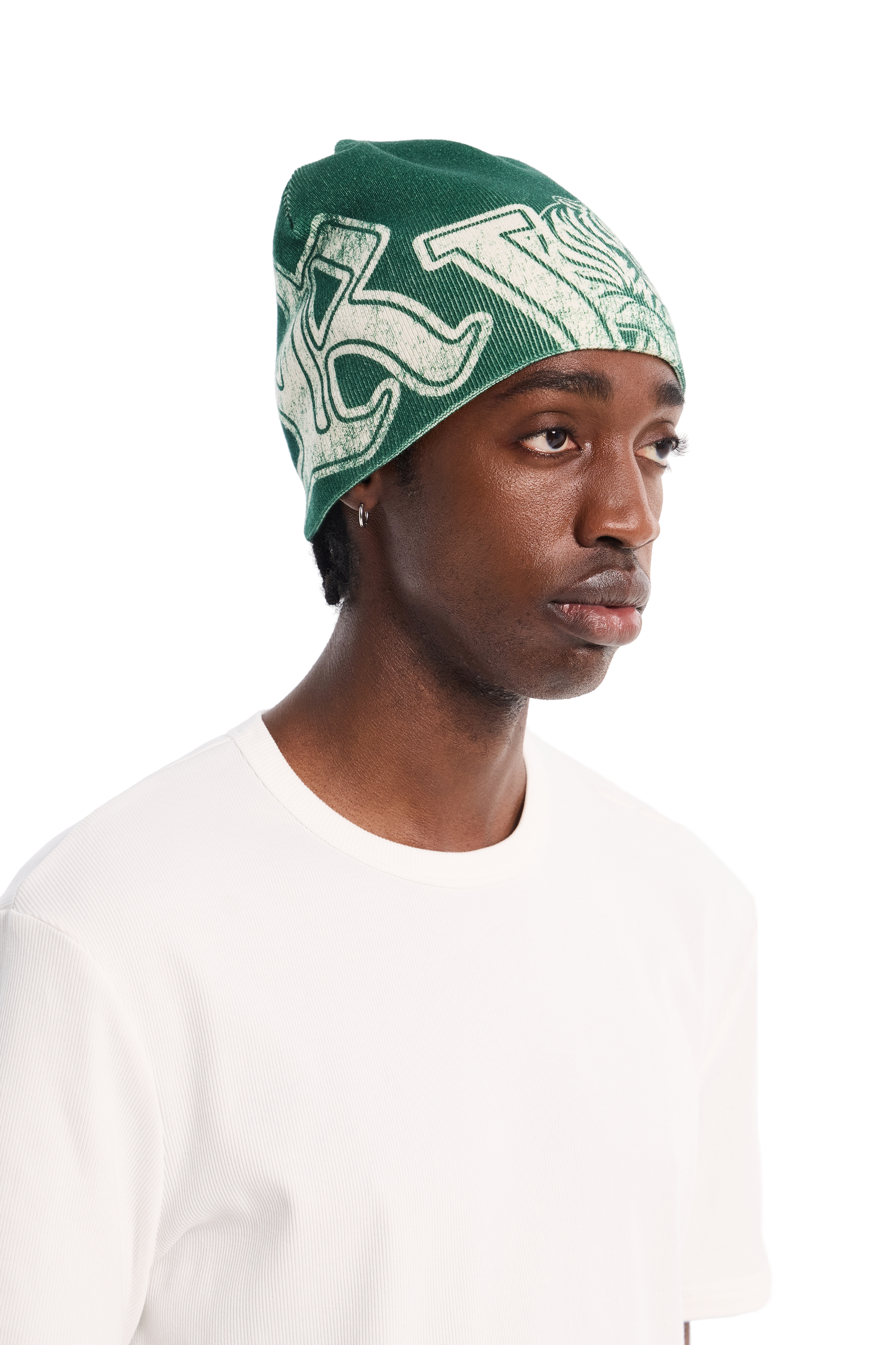 Reversible Beanie Green