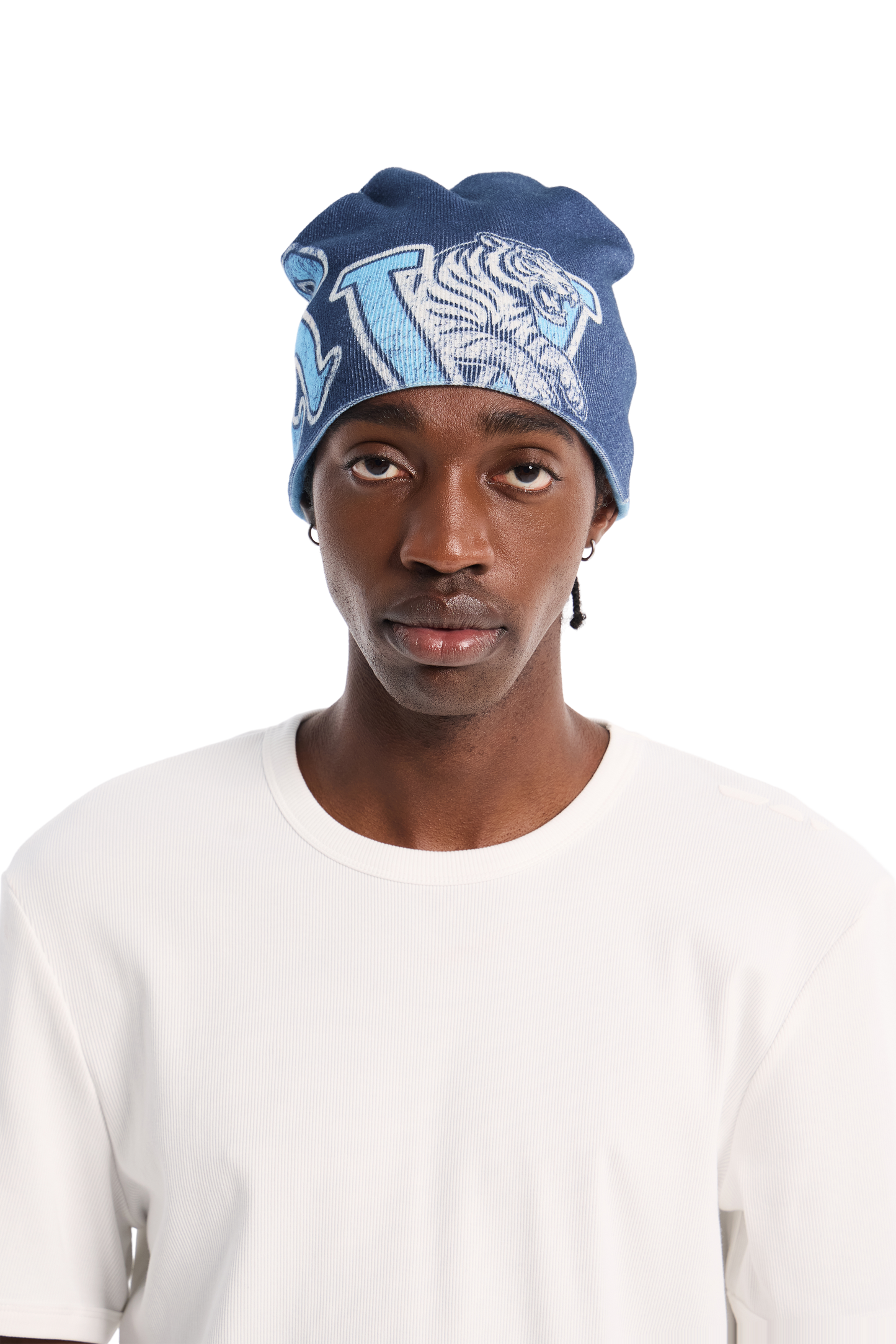 Reversible Beanie Blue