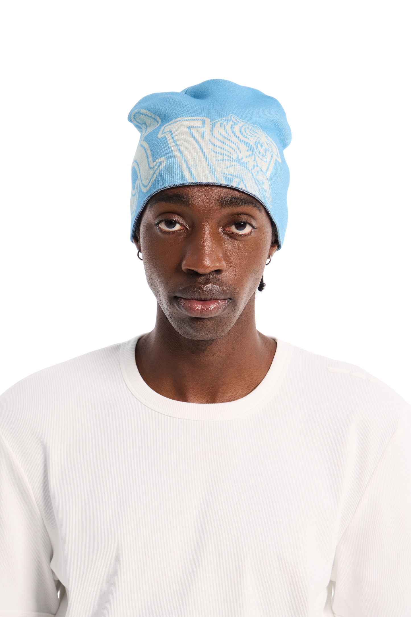 Reversible Beanie Blue