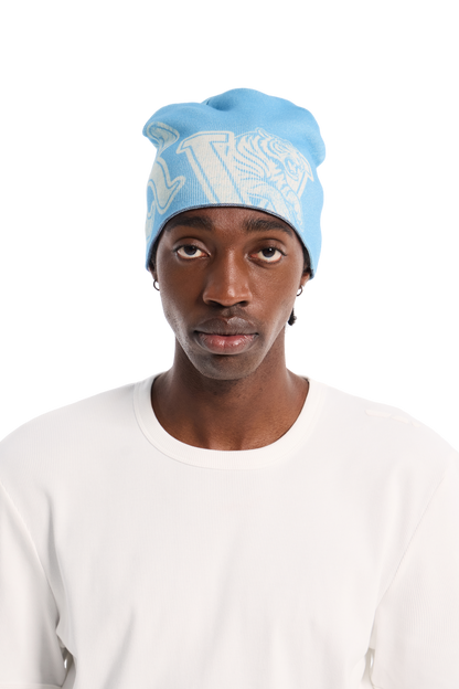 Reversible Beanie Blue