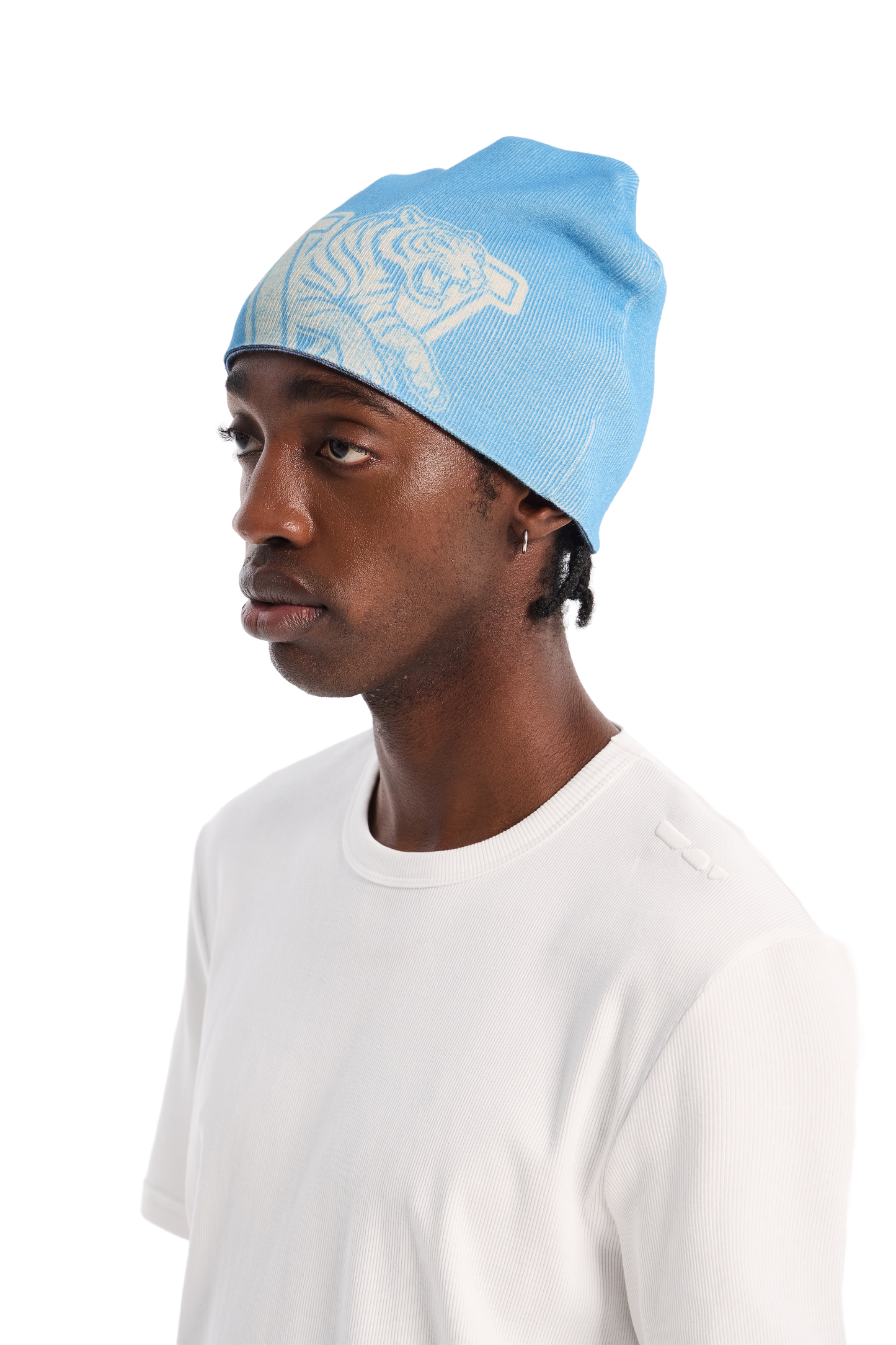 Reversible Beanie Blue
