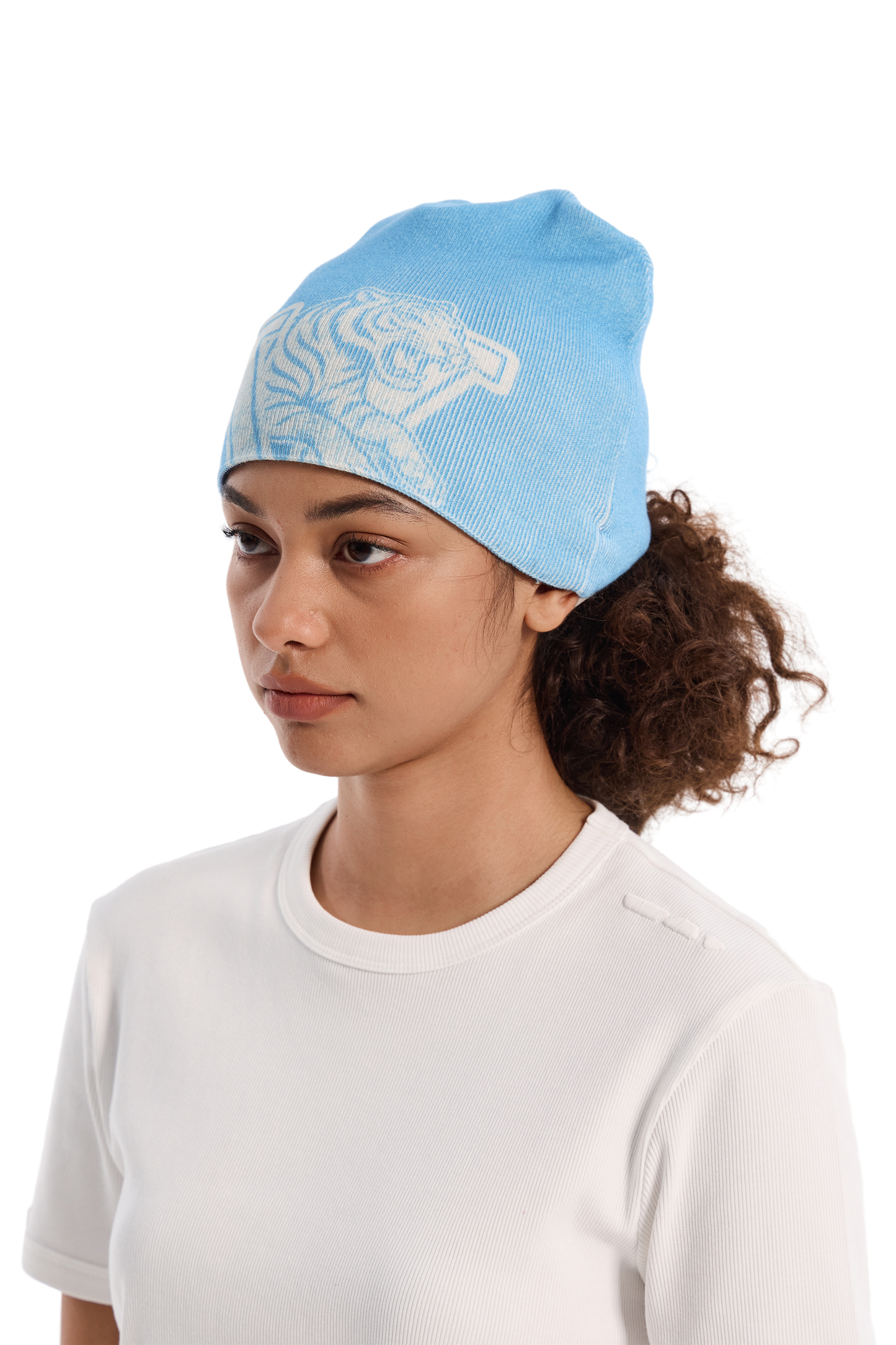 Reversible Beanie Blue
