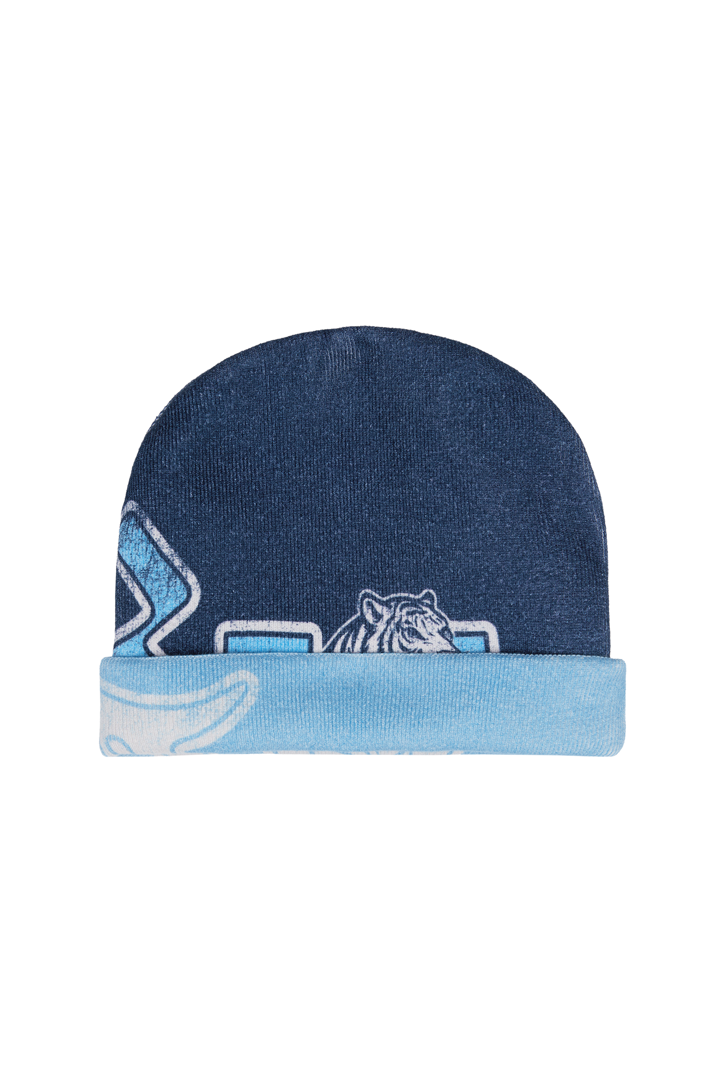 Reversible Beanie Blue