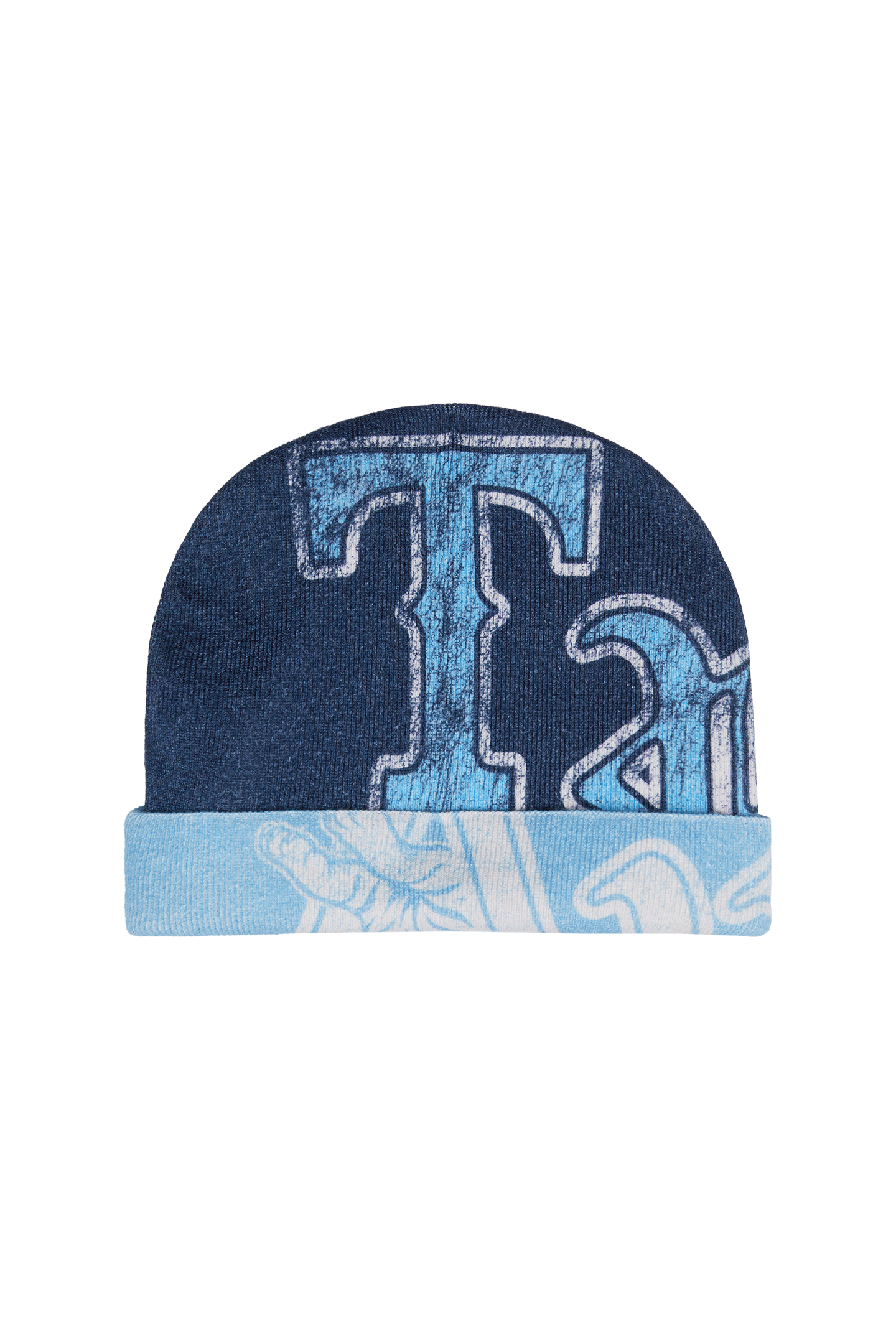 Reversible Beanie Blue