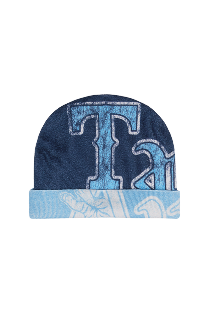 Reversible Beanie Blue