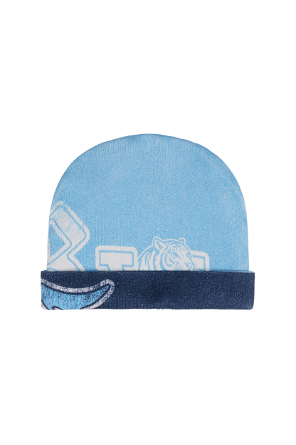 Reversible Beanie Blue