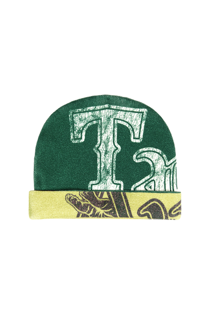 Reversible Beanie Green