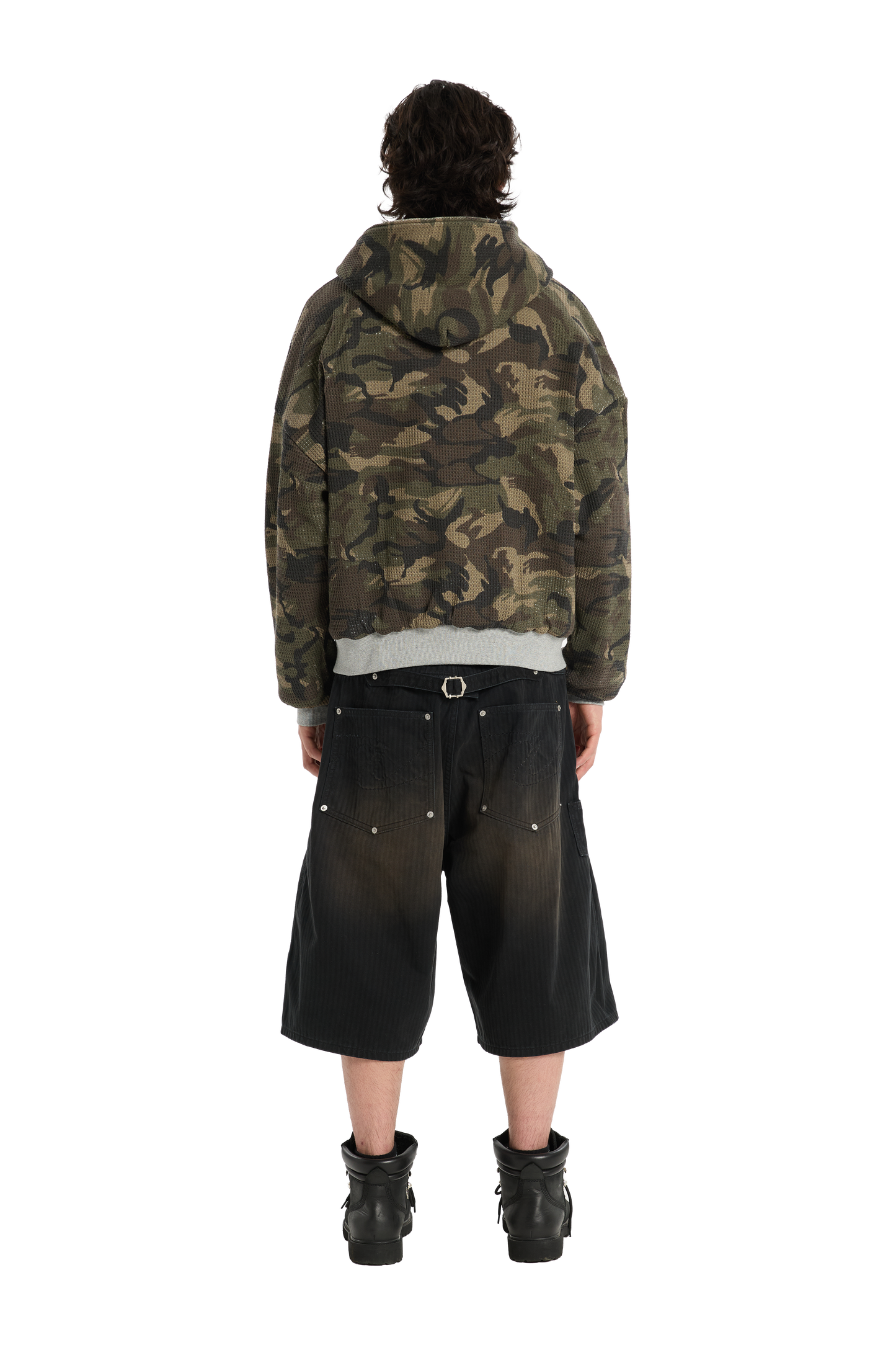 Reversible Camo Zip-Hoodie