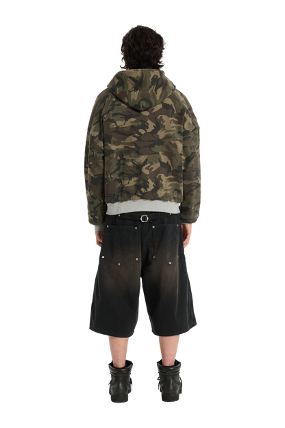 Reversible Camo Zip-Hoodie