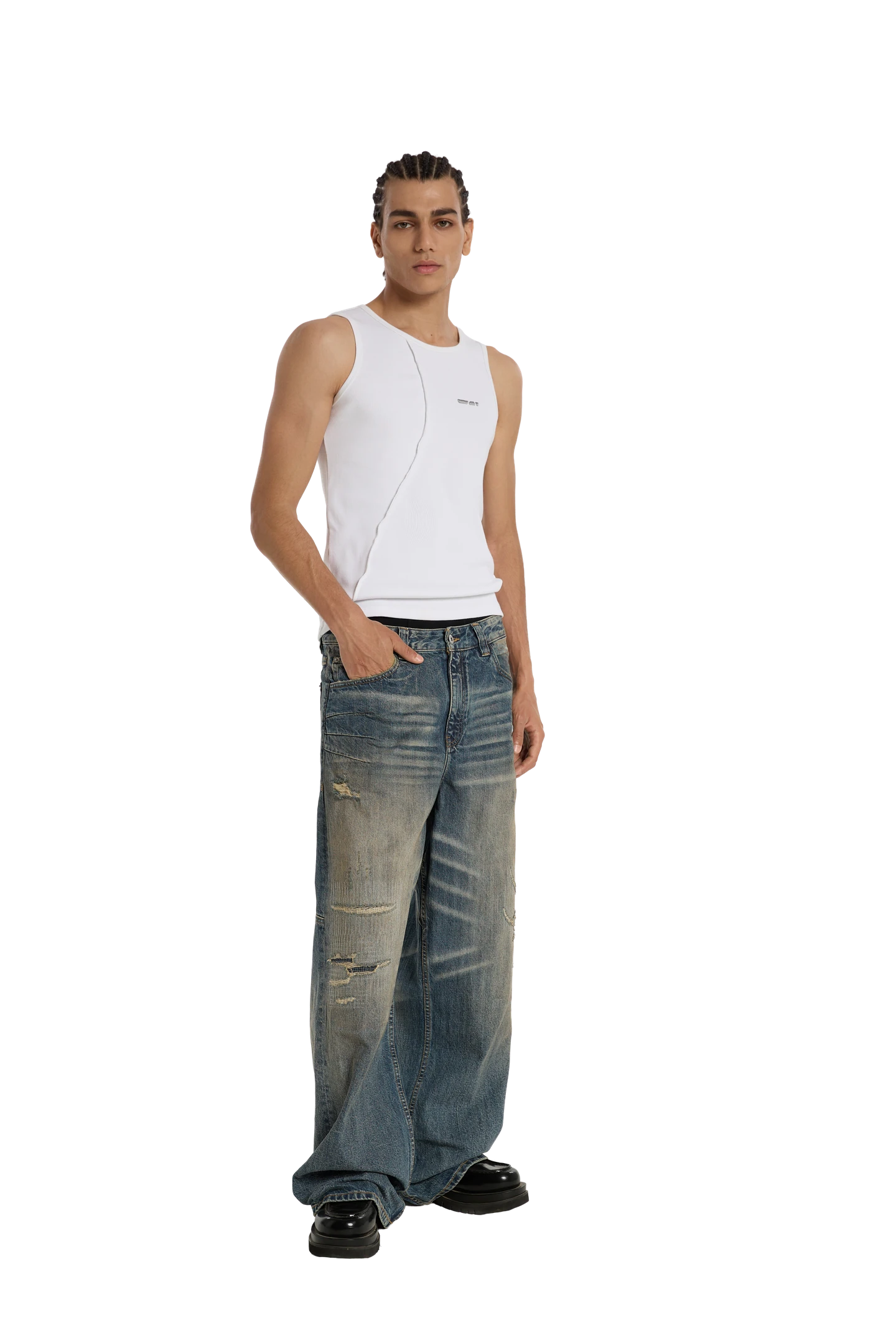 Scar Denim Sand Blue