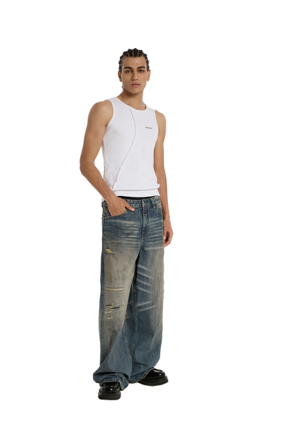 Scar Denim Sand Blue