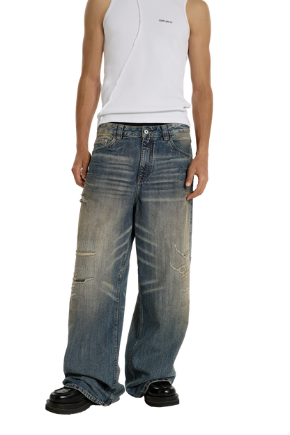 Scar Denim Sand Blue