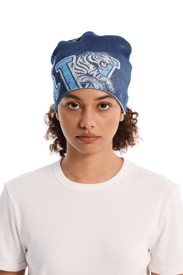 Reversible Beanie Blue