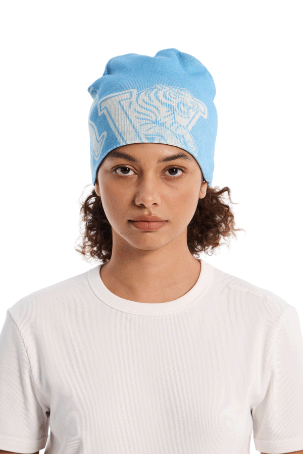 Reversible Beanie Blue