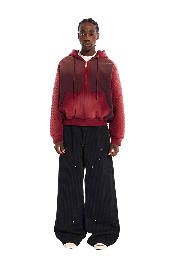 Quilted Zip-Hoodie – Trendt Vision