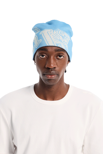 Reversible Beanie Blue