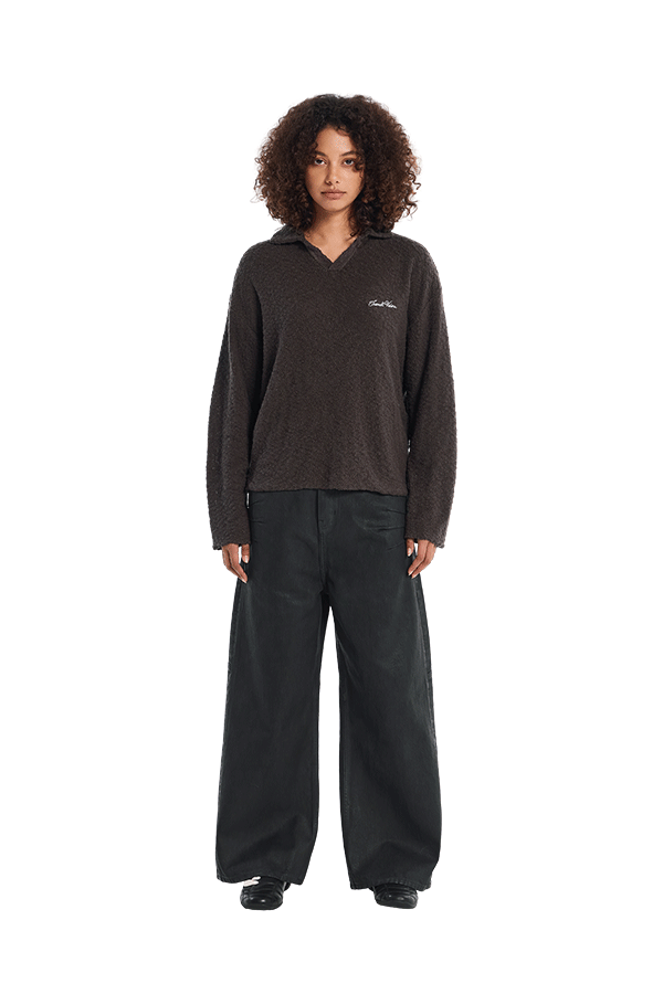 Polo Knit Sweater – Trendt Vision
