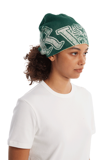 Reversible Beanie Green