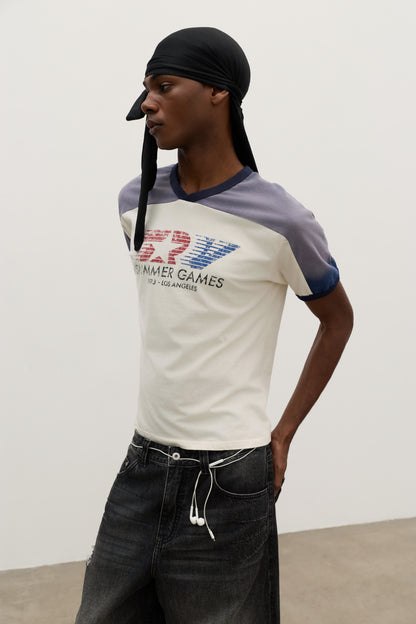 Olympic Tee Blue