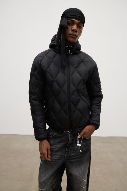 Reversible Down Jacket Black