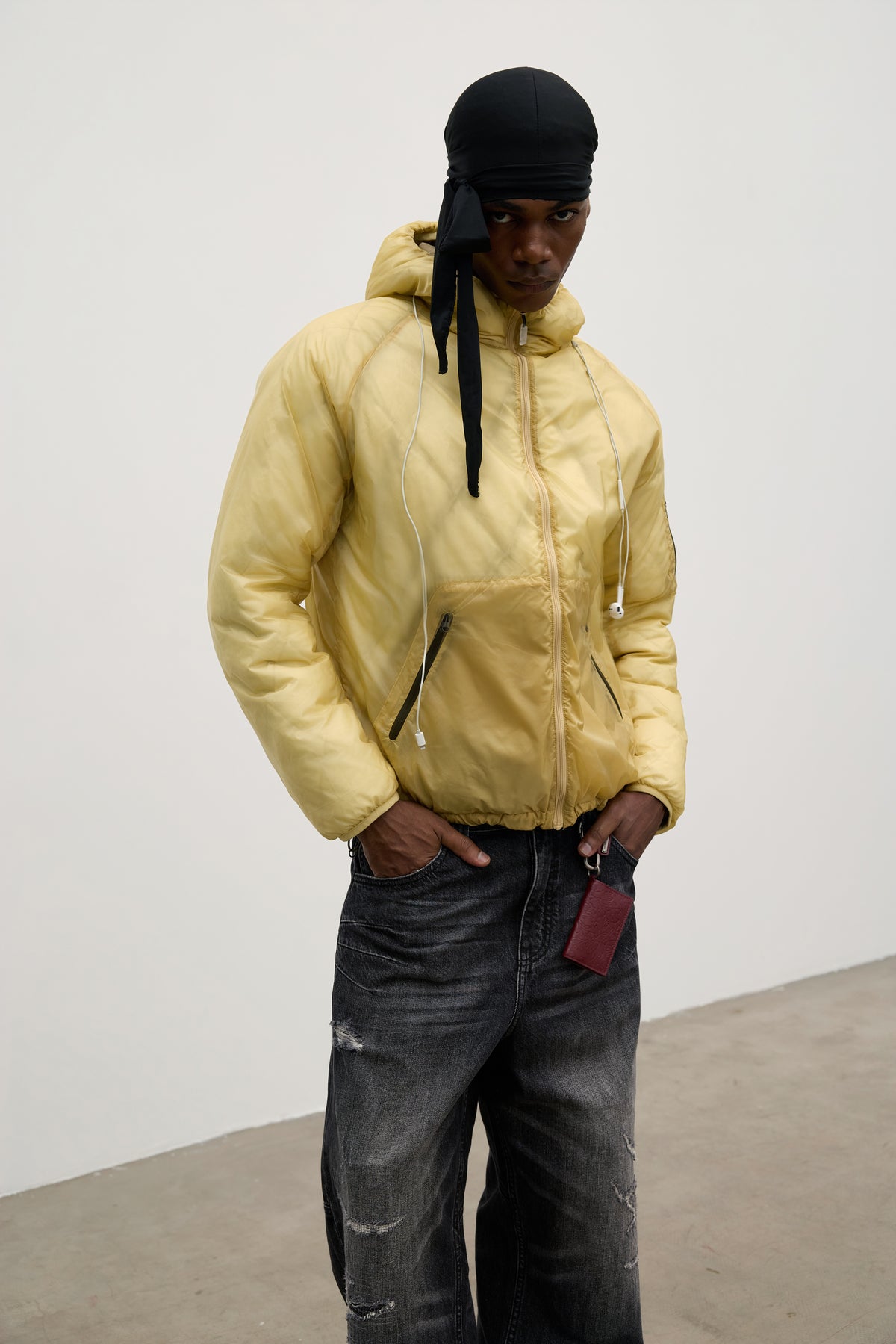 Reversible Down Jacket Khaki