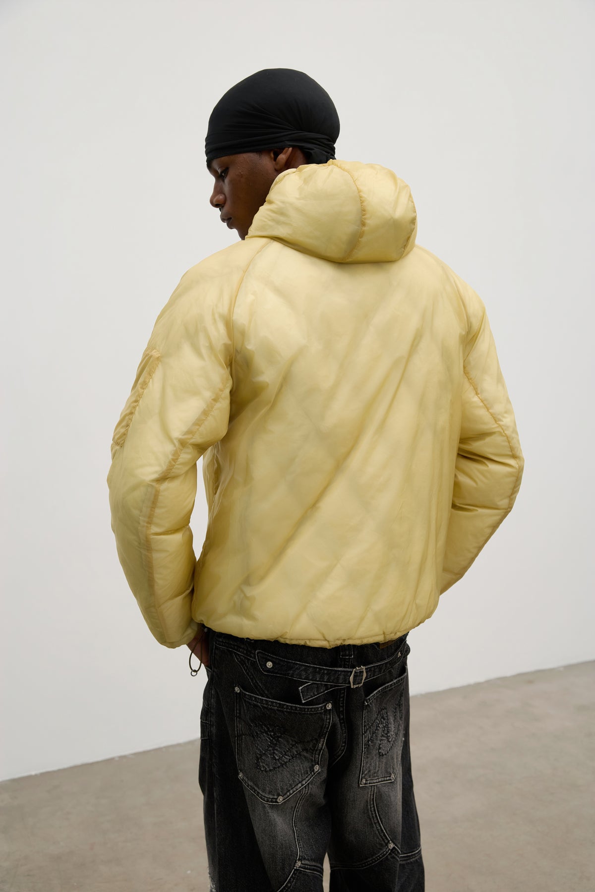 Reversible Down Jacket Khaki