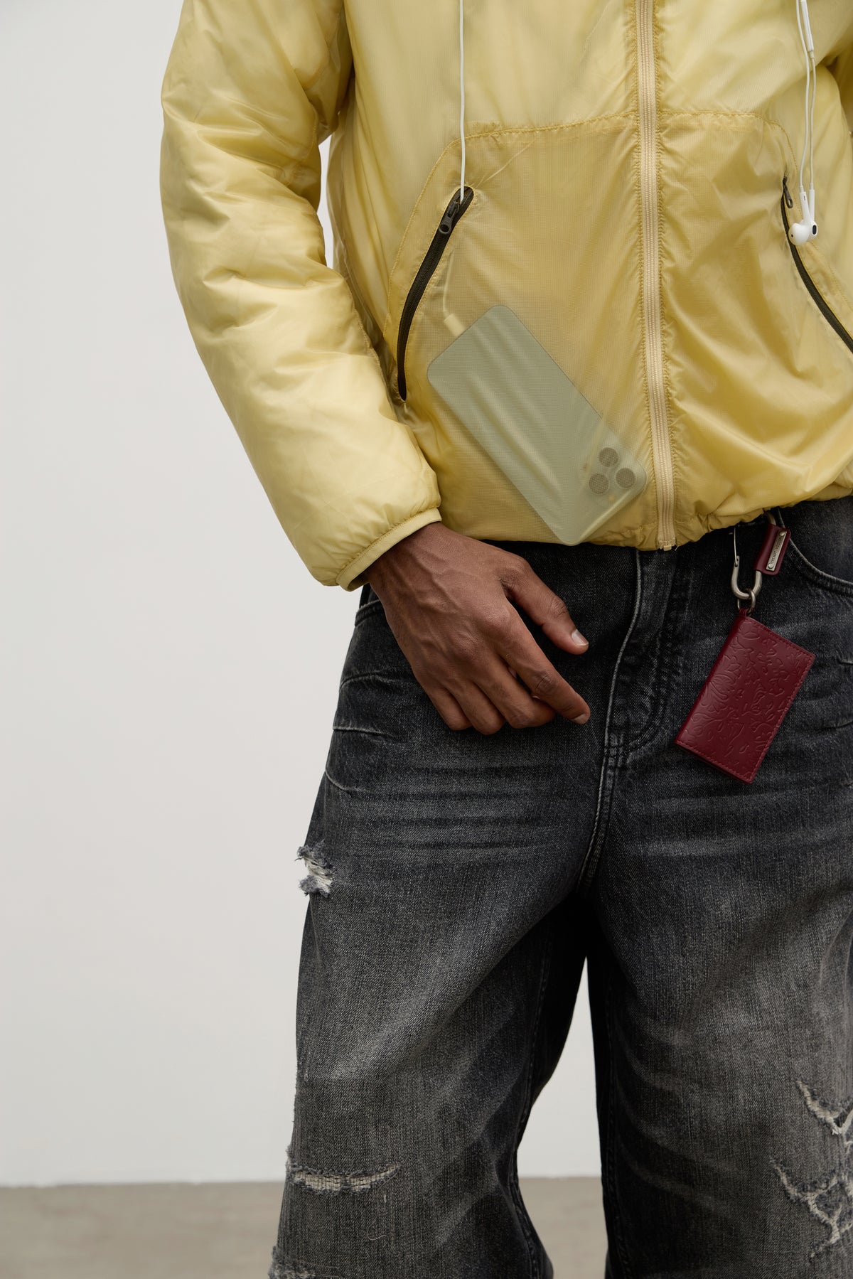 Reversible Down Jacket Khaki