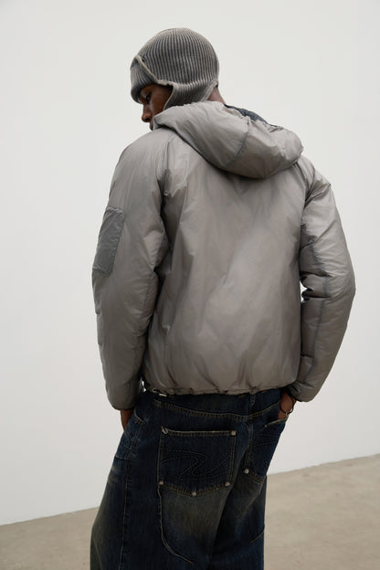 Reversible Down Jacket Black