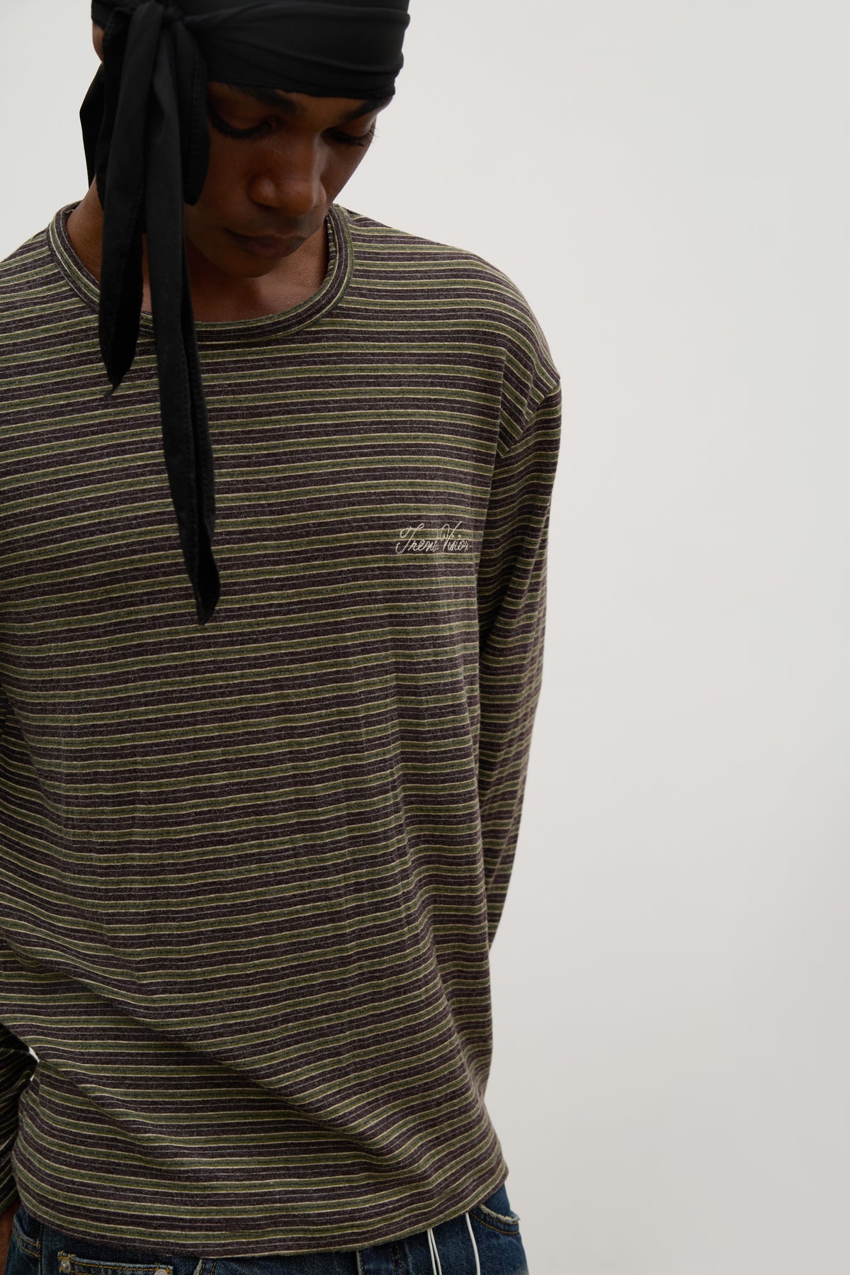 Striped Longsleeve Green