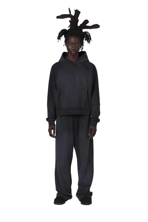 Ash Black Hoodie