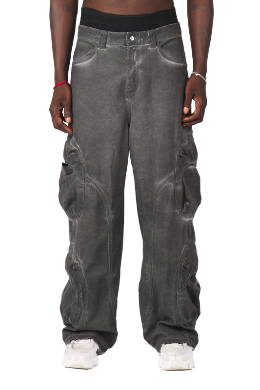 Anthracite Cargo Pants