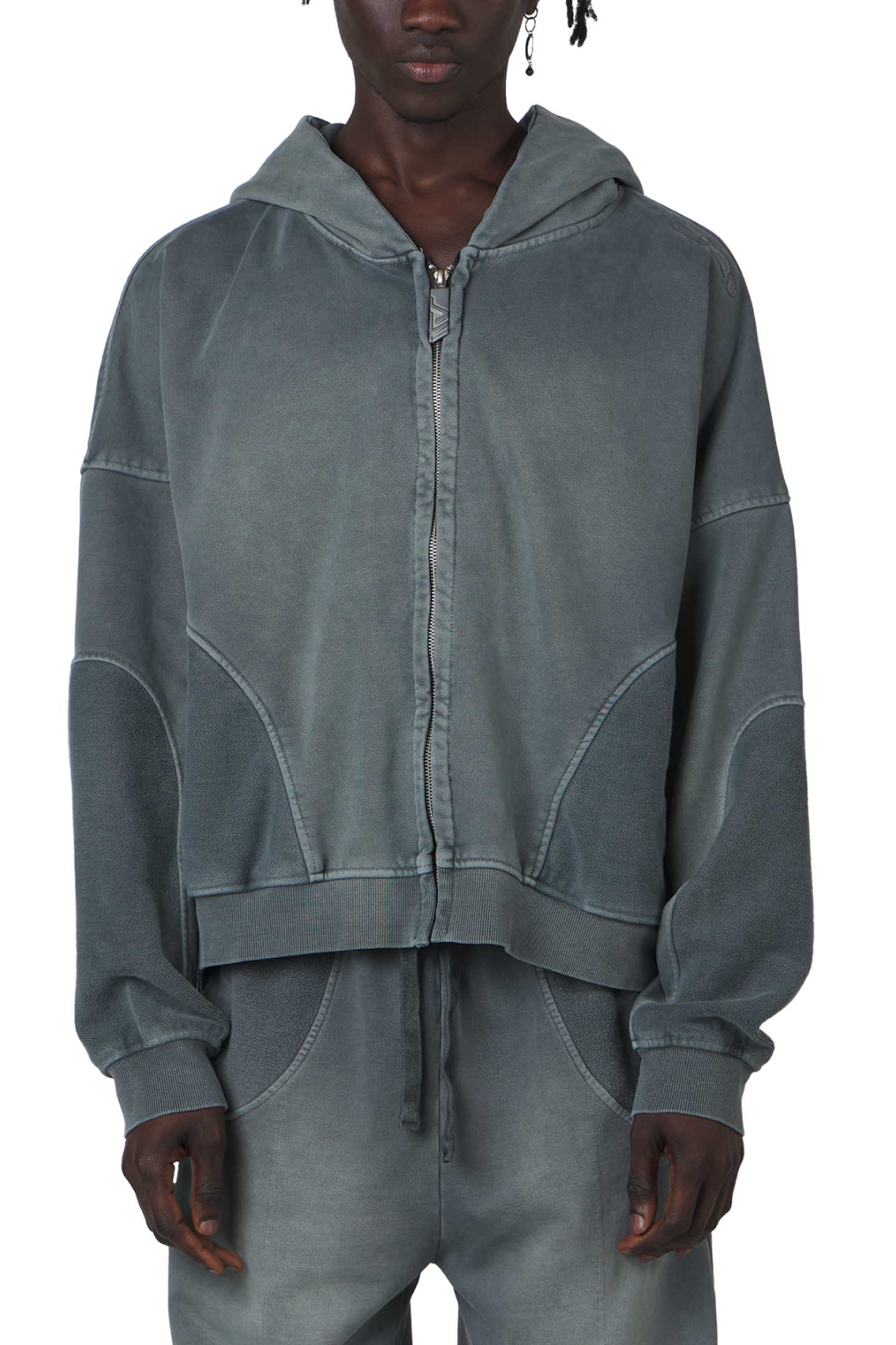 Anthracite Zip Hoodie