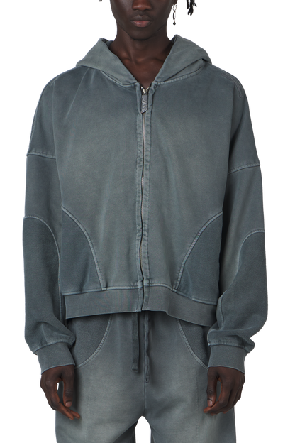 Anthracite Zip Hoodie