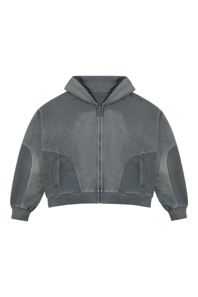 【60％OFF】 Zip Anthracite Hoodie Vision Trendt – トップス