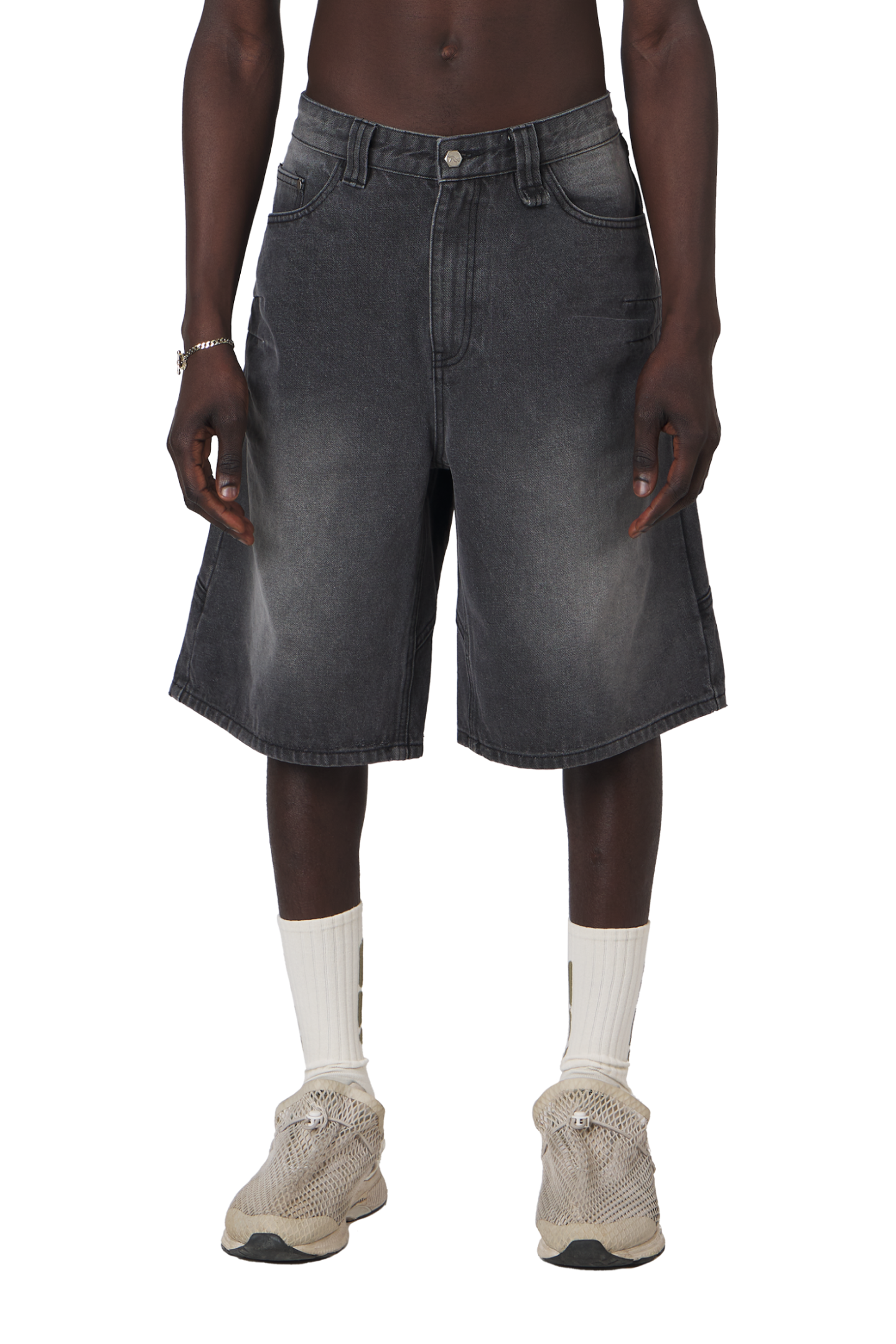 Ash Black Jorts