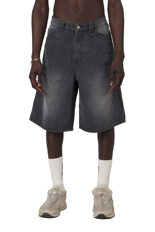 Ash Black Jorts