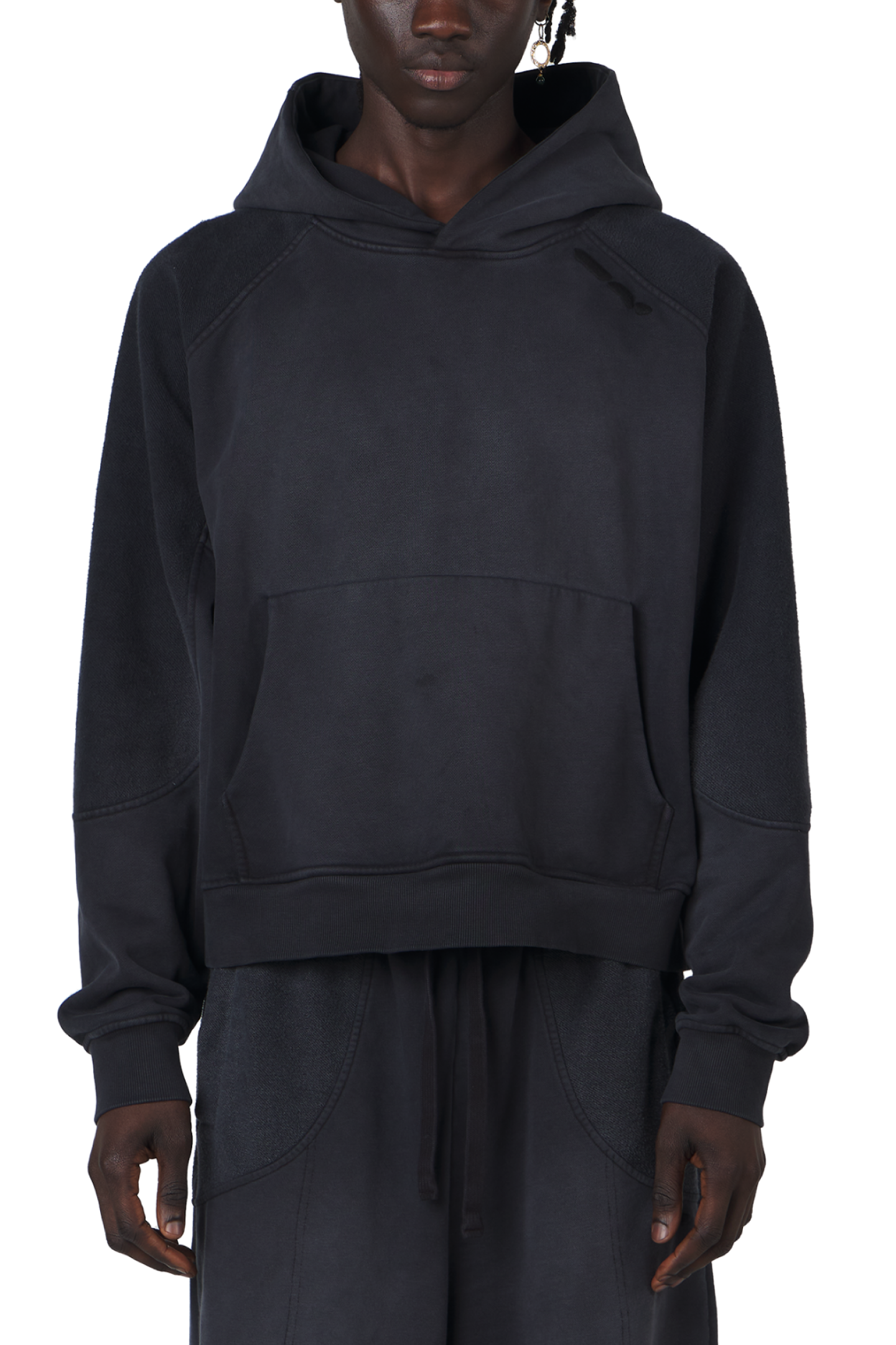 Ash Black Hoodie
