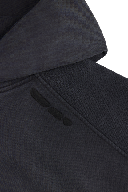 Ash Black Hoodie