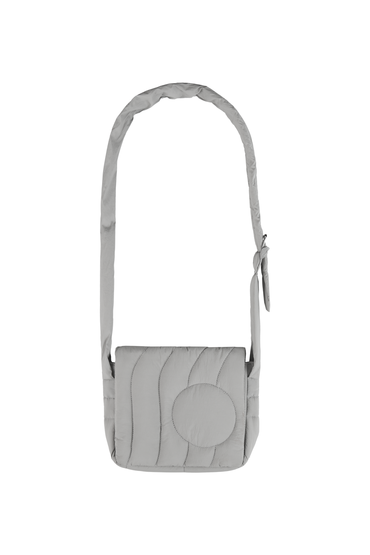Grey Puffer Bag – Trendt Vision