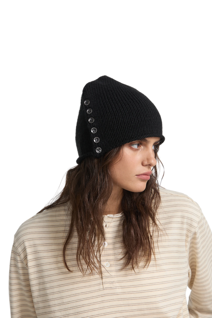 Button Up Beanie