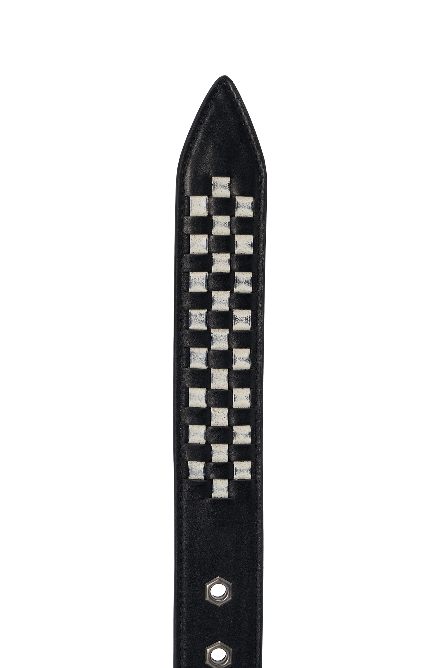 Checkered Belt Black