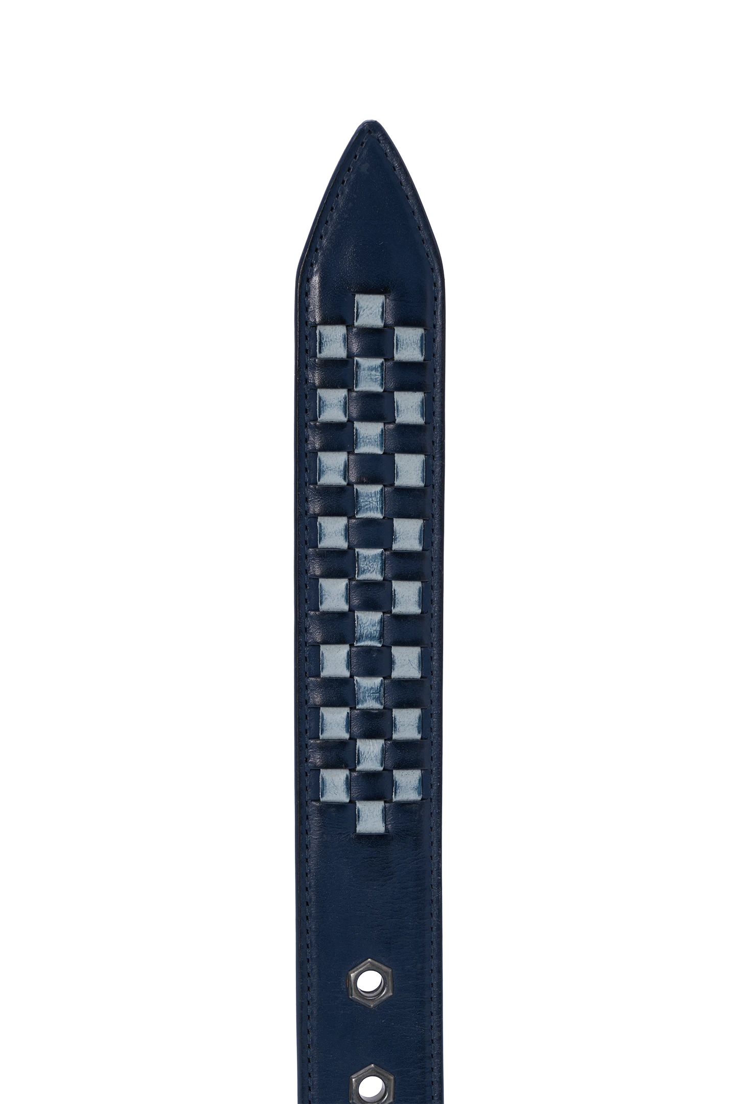 Checkered Belt Blue