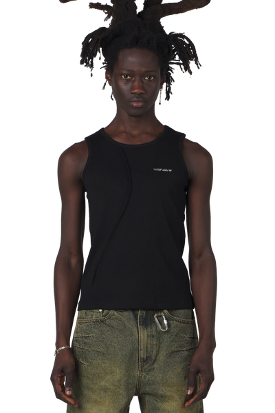 【Trendt Vision】ロゴ Tank Top タンクトップ Black Tank Top – Trendt Vision