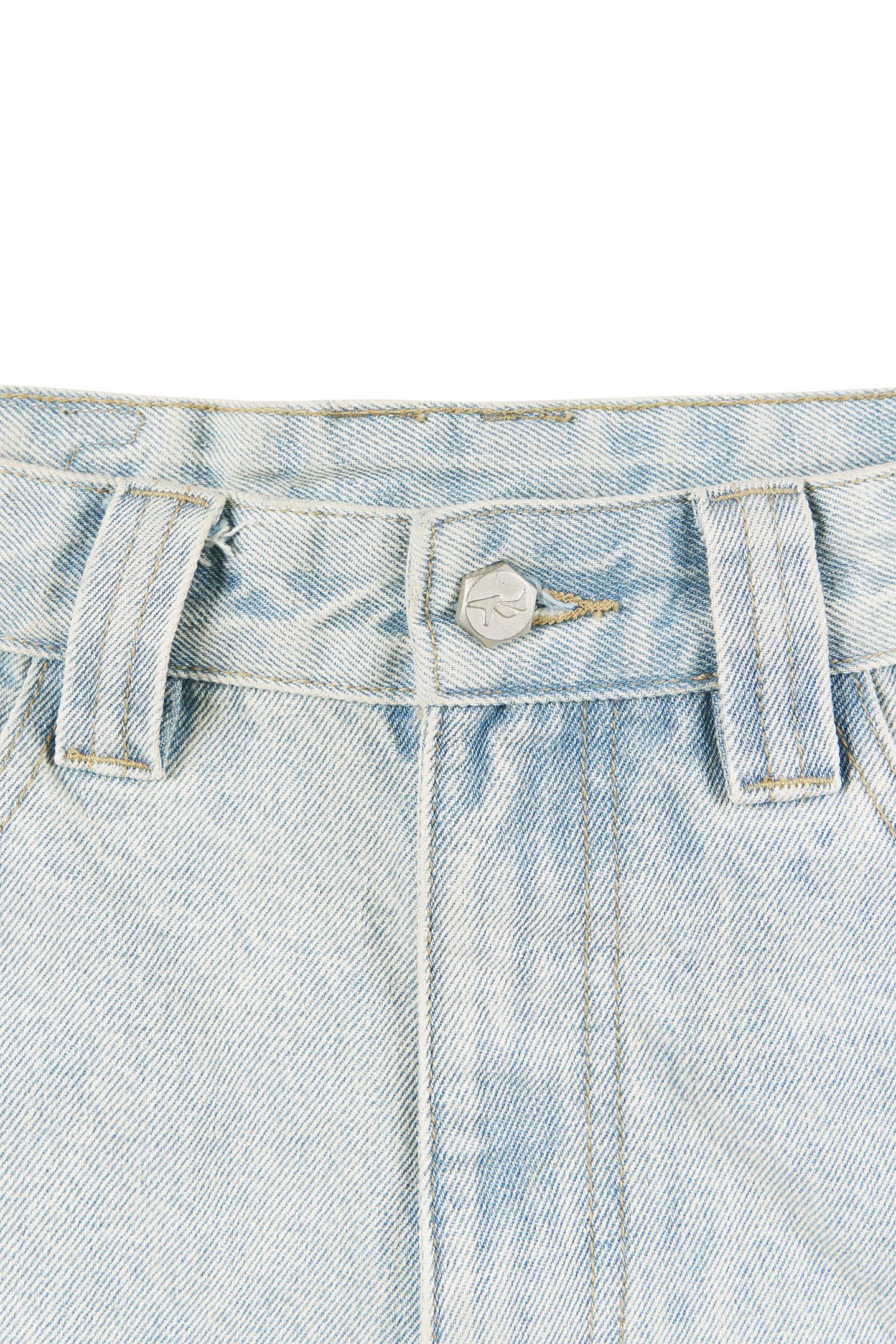 Blue Heavy Washed "Sen Denim