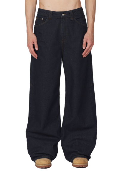 Blue Raw Denim Jeans – Trendt Vision