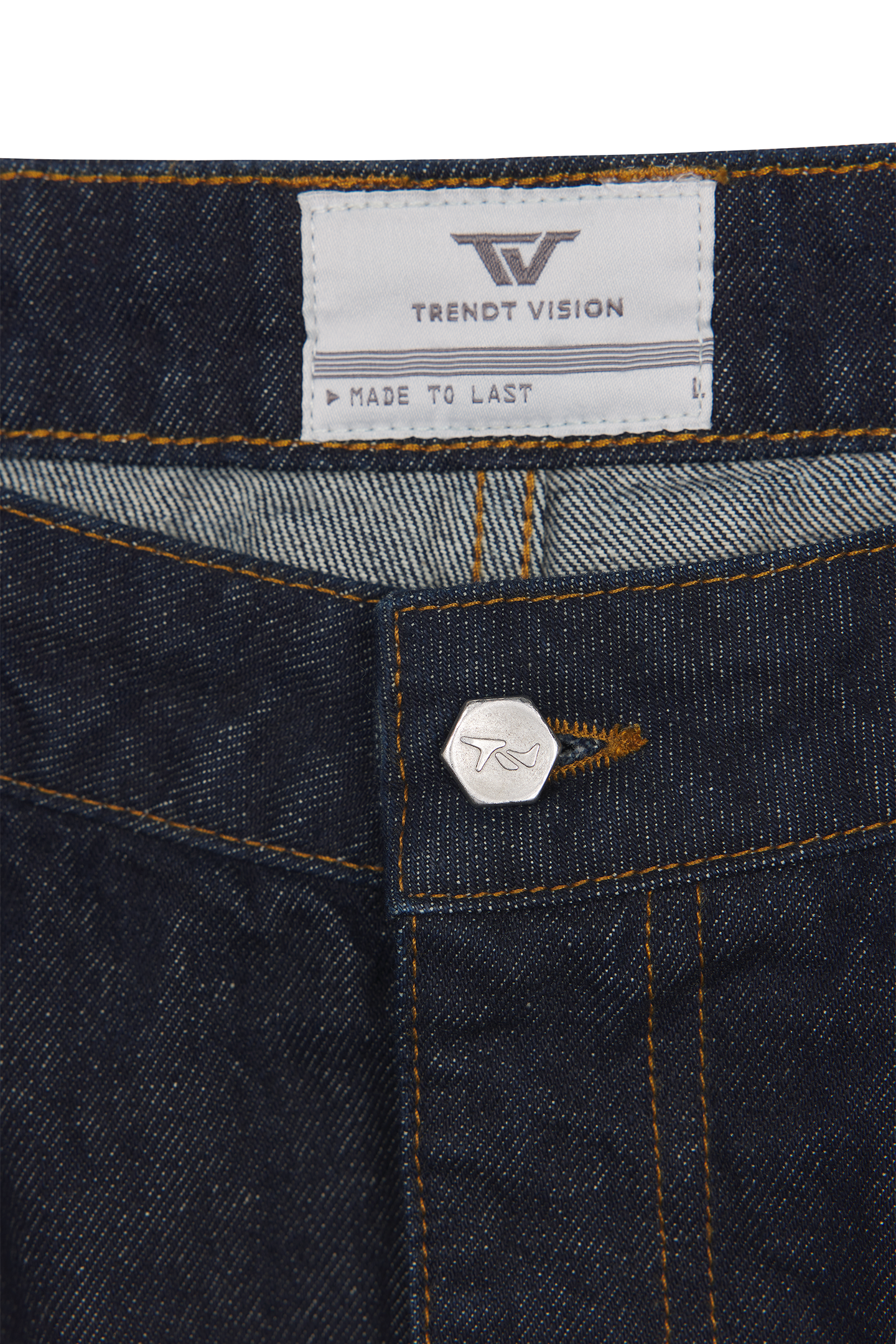 Blue Raw Jorts