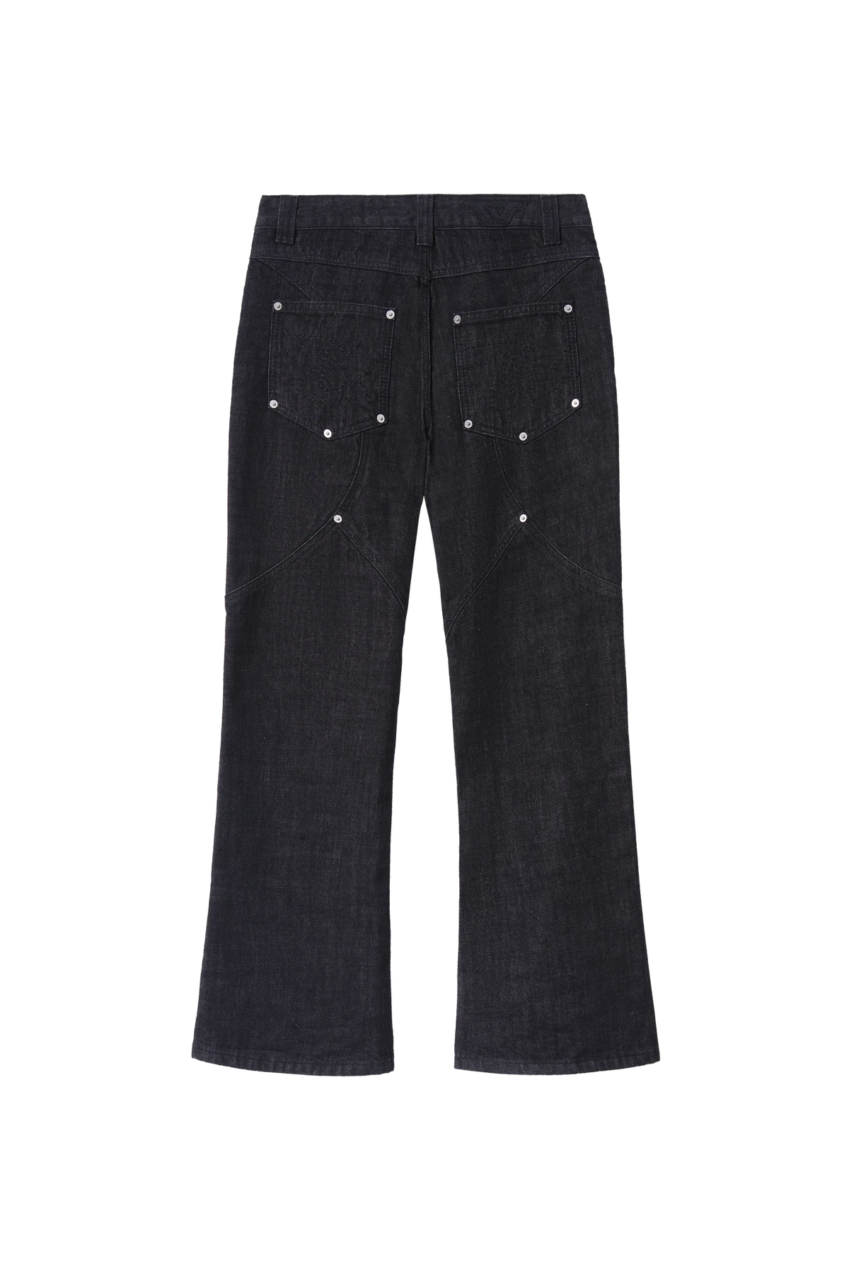 Raw Bootcut Denim Black